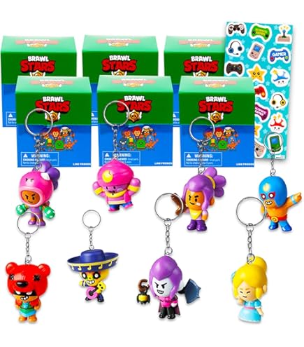 Amazon.com: P.M.I. Brawl Stars Stampers - 3 Pack (S1) (Random